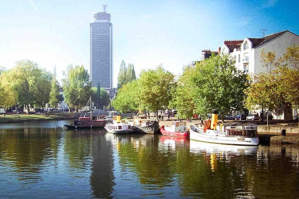 Bel Ecrin Sur L'Ile De Nantes - Gare Tgv, Chu, Congres Apartment Екстериор снимка